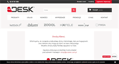 Desktop Screenshot of prodesk.com.pl